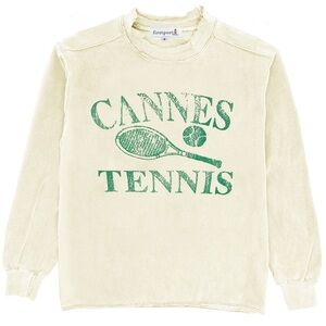 Firstport Cannes Tennis Crewneck
